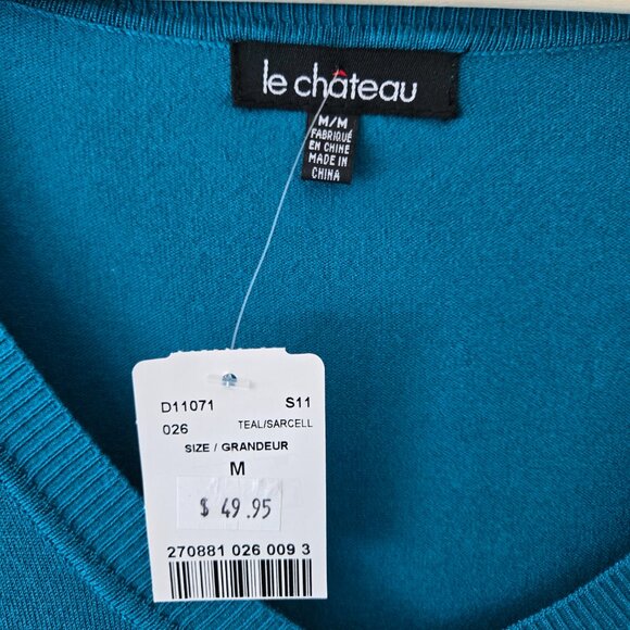 Le Chateau Belted sweater Size M NWT - Picture 4 of 4